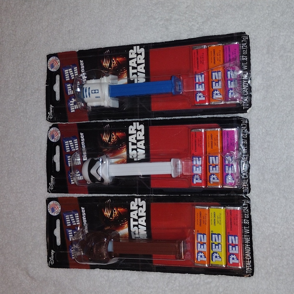 Star Wars Pez dispensers